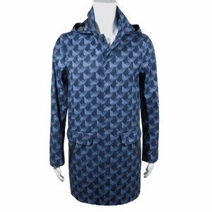 New $450 VICTORINOX Swiss Army G-Code Jacket! Small Blue Waterproof Seam Sealed